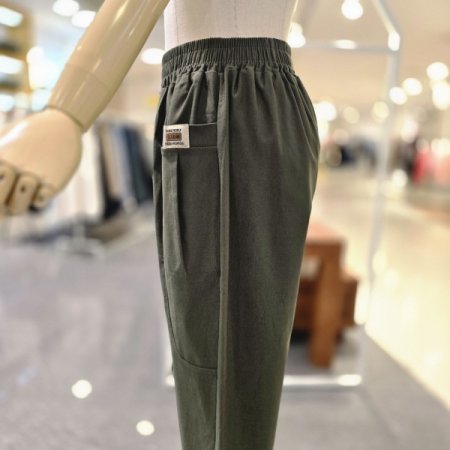 원턱포켓 배기팬츠