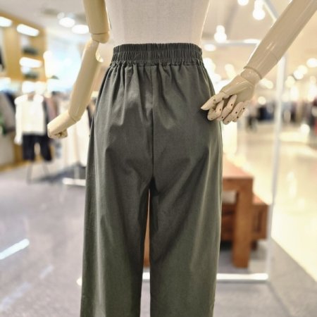 원턱포켓 배기팬츠