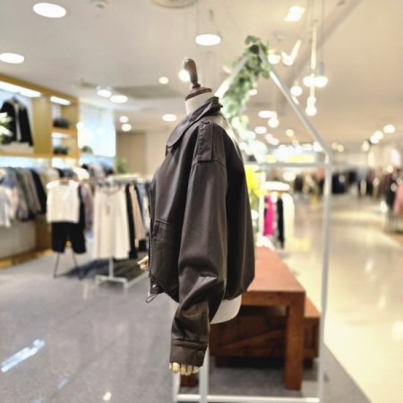 겹포켓 라이더자켓