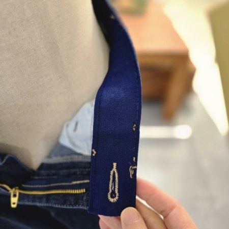 생지스판데님팬츠