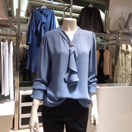 로맨틱 브러찌 세트 블라우스