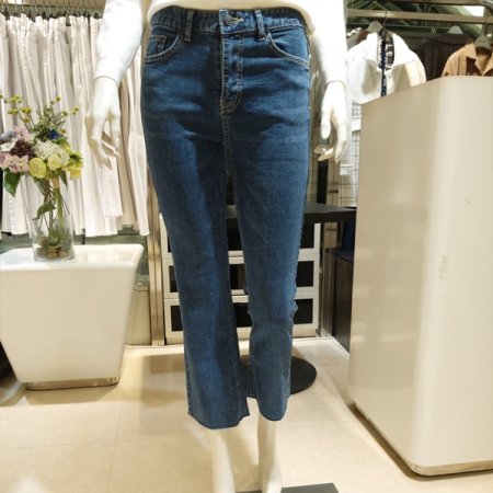 캣워싱 스판 부츠컷 청바지