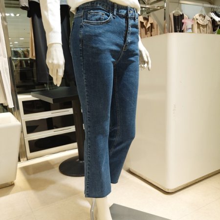 캣워싱 스판 부츠컷 청바지