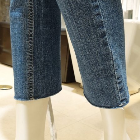 캣워싱 스판 부츠컷 청바지