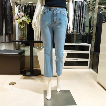 9부 부츠컷 데님팬츠