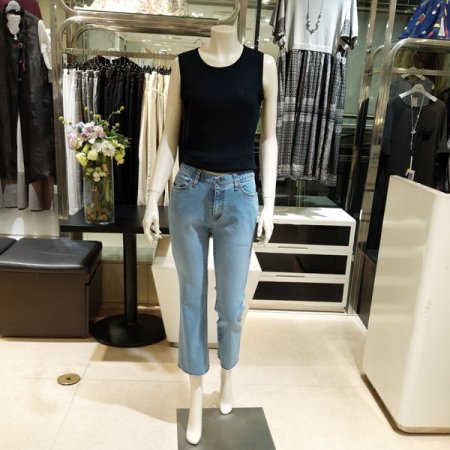 9부 부츠컷 데님팬츠