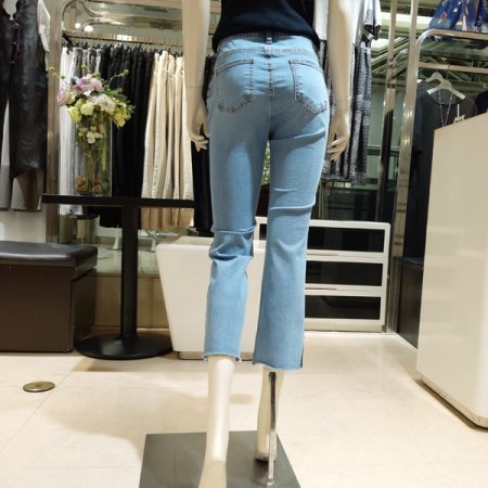 9부 부츠컷 데님팬츠