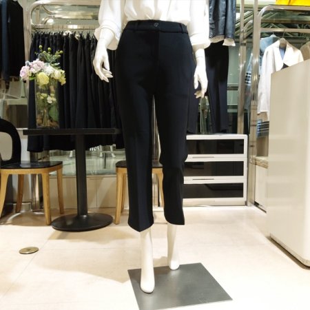 겨울기모 스판 세미통 슬랙스 바지