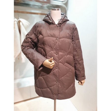 BR하프누빔오리털패딩