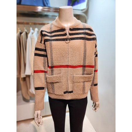 BE하프체크가디건