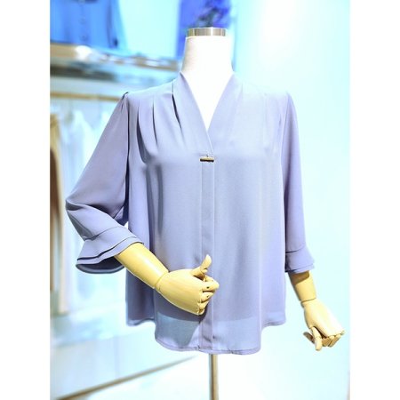 BL애픽브이넥블라우스