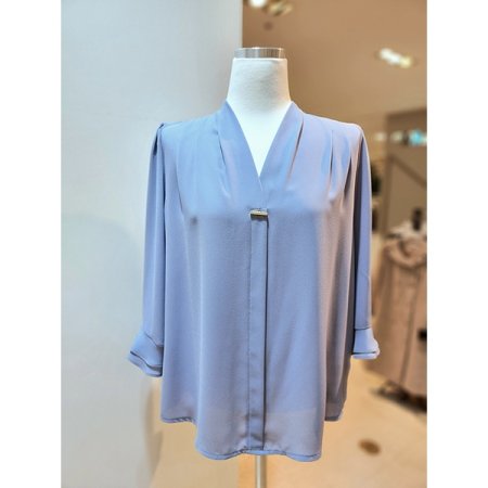 BL데일리브이네크라인블라우스