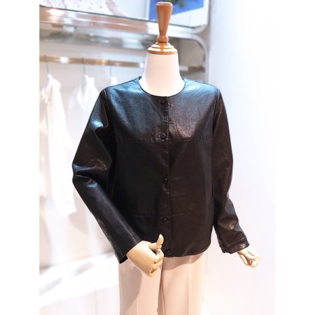 미니캐주얼레더자켓