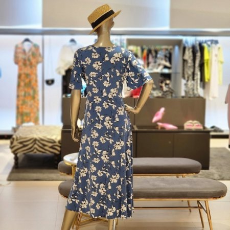 가슴랩 롱원피스