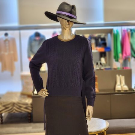 꽈배기 옆트임니트