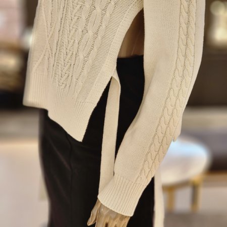 꽈배기 옆트임니트