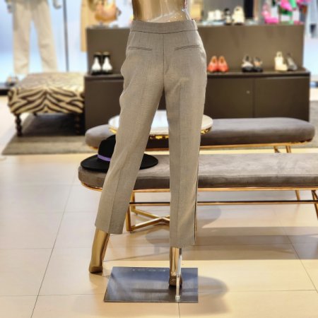 옆줄라인배색 일자슬랙스팬츠