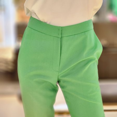 앞후크 일자핏 슬렉스