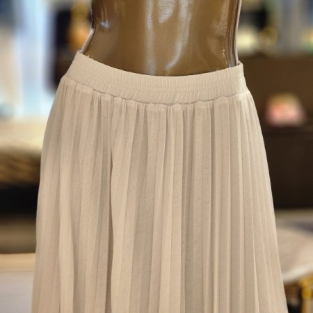 플리츠 밴딩주름스커트
