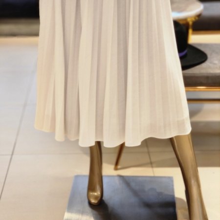 플리츠 밴딩주름스커트