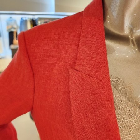 린넨 싱글롱자켓