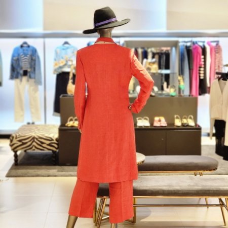 린넨 싱글롱자켓