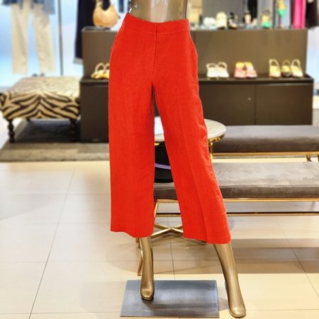 9부 린넨와이드팬츠