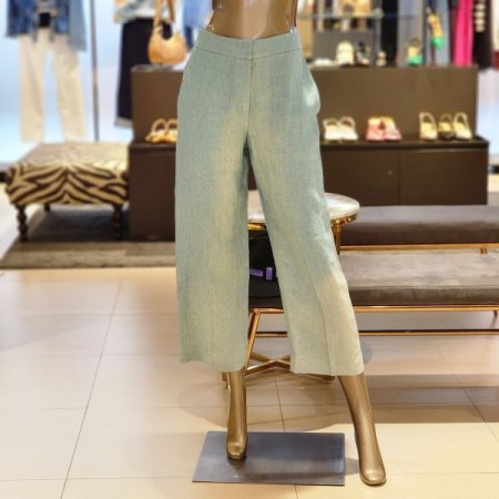 9부 린넨와이드팬츠