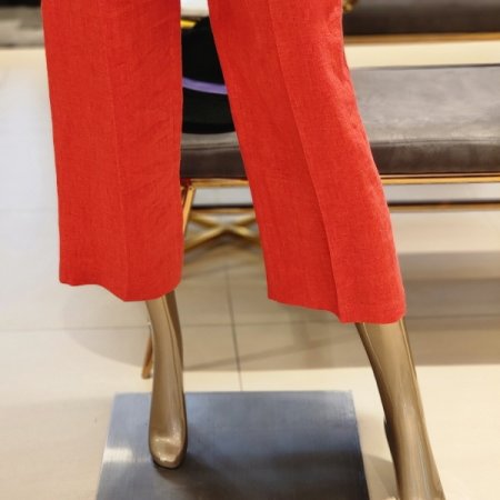 9부 린넨와이드팬츠