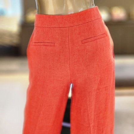 9부 린넨와이드팬츠