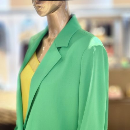 그린 하프롱자켓