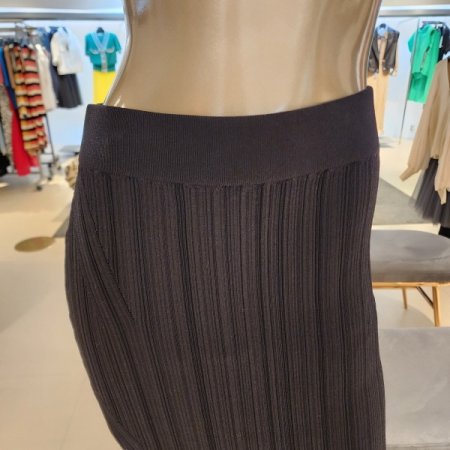 타이트 골지니트스커트