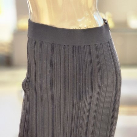 타이트 골지니트스커트