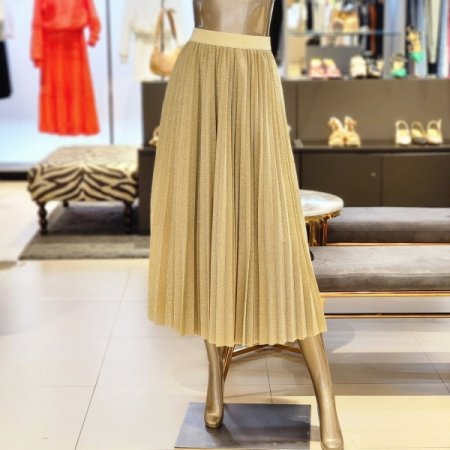 플리츠 은사펄롱스커트