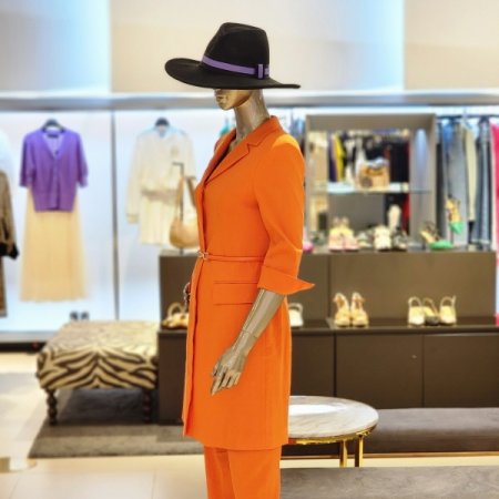 린넨 벨트셑싱글롱자켓