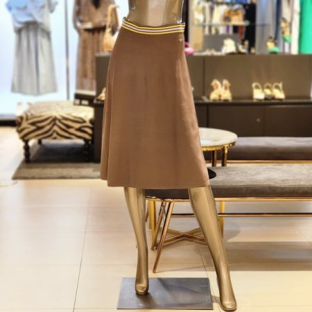 A라인 밴딩니트스커트