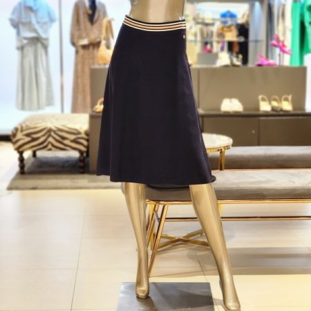 A라인 밴딩니트스커트