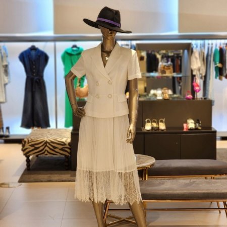 자켓형 플리츠원피스