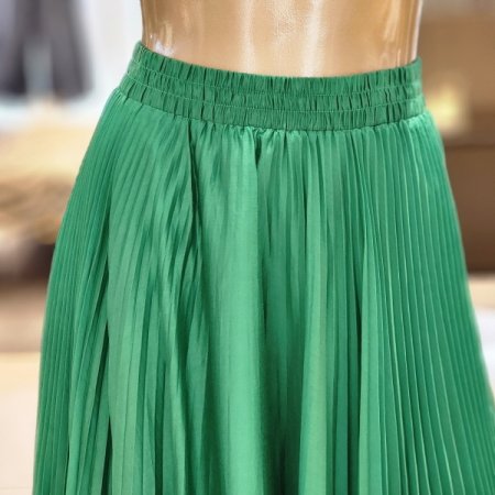 플리츠 밴딩롱스커트