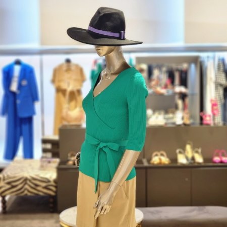 랩스타일 브이넥5부니트