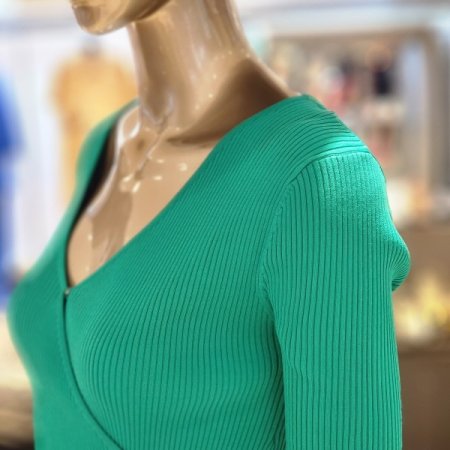 랩스타일 브이넥5부니트