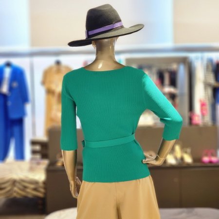 랩스타일 브이넥5부니트