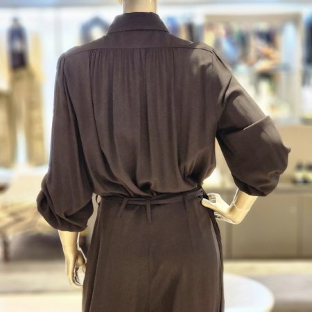 히든단추 카라넥점프슈트