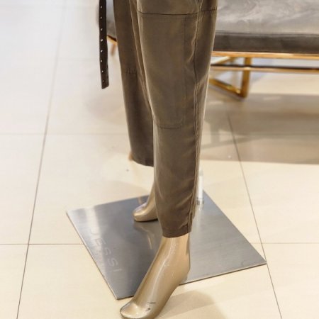 펀칭벤트 셔츠형점프슈트