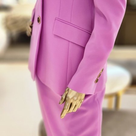 금장버튼 슬림테일러드자켓