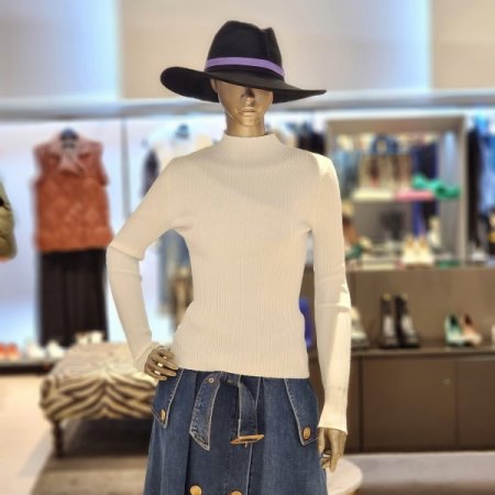 진주장식 골지니트