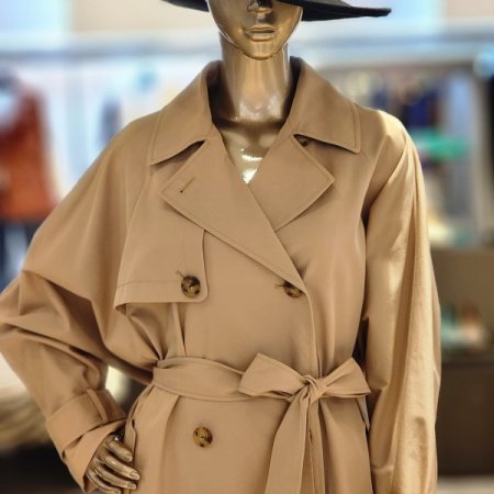 가오리핏 옆트임트렌치코트