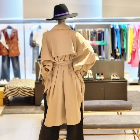 가오리핏 옆트임트렌치코트