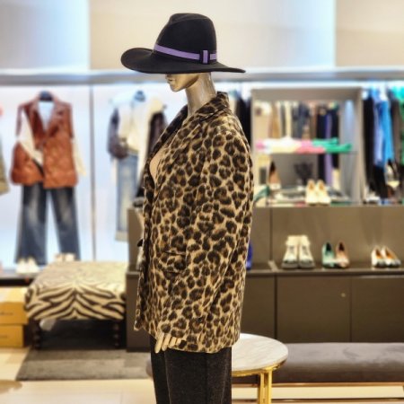 레오파드 롱자켓