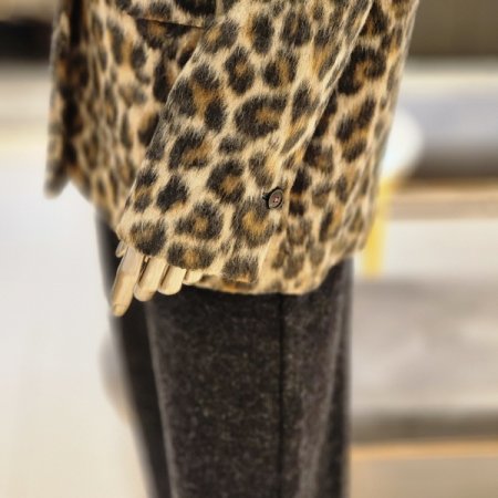 레오파드 롱자켓